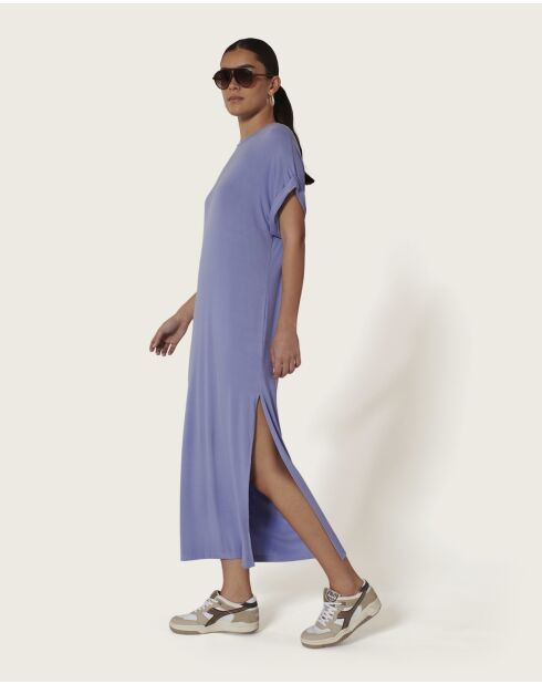 Linkin Amerikaanse paarse maxi-jurk