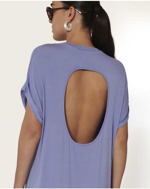 Linkin Amerikaanse paarse maxi-jurk