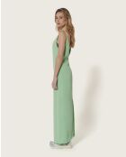 Robbie Testa grünes langes Kleid