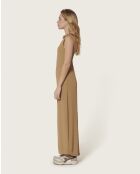 Langes Kleid Paloma tobacco