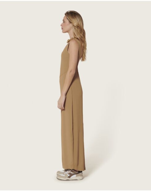 Langes Kleid Paloma tobacco