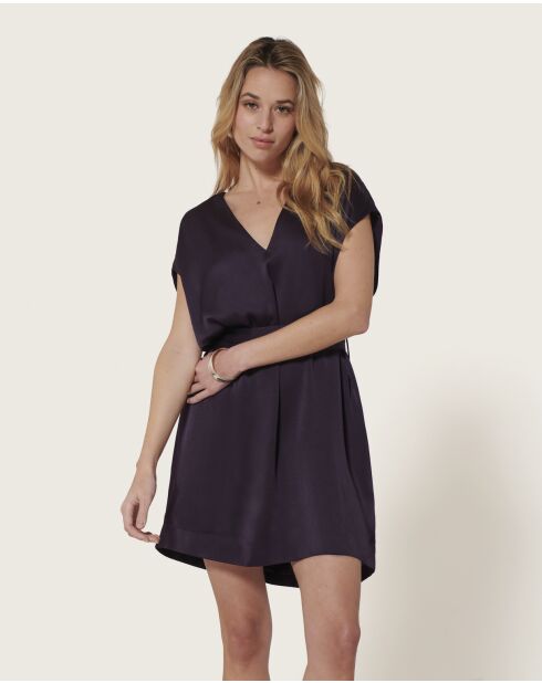 Alicante tim paarse korte jurk