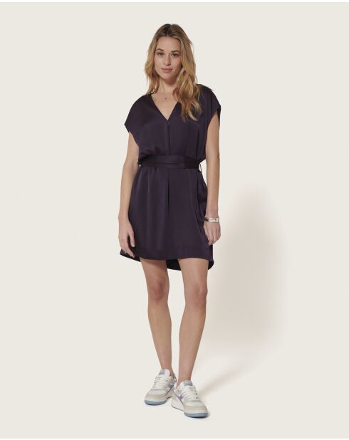 Alicante tim paarse korte jurk