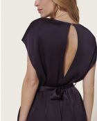 Alicante tim paarse korte jurk