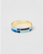 Bracelet Rainbow (CC) gold blue