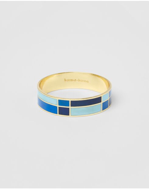 Bracelet Rainbow (CC) gold blue
