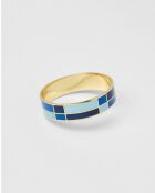 Bracelet Rainbow (CC) gold blue