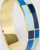 Bracelet Rainbow (CC) gold blue