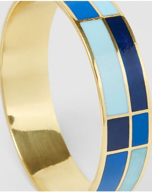 Bracelet Rainbow (CC) gold blue