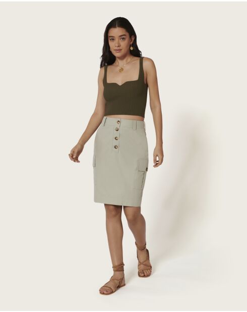 Jupe longue Redford smock