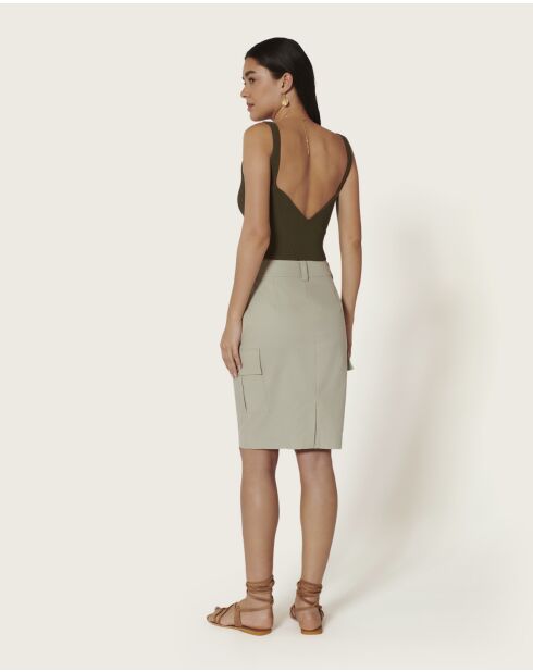 Jupe longue Redford smock