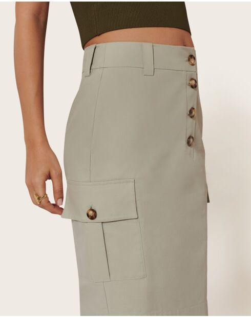 Jupe longue Redford smock