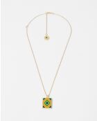 Collier Sunny (CC) gold green