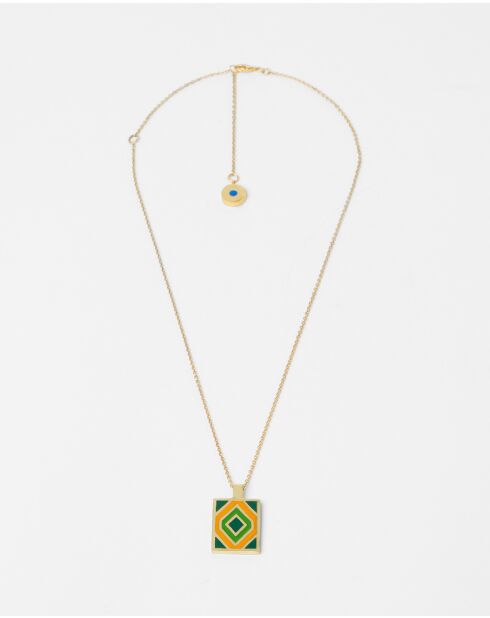 Collier Sunny (CC) gold green