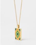 Collier Sunny (CC) gold green