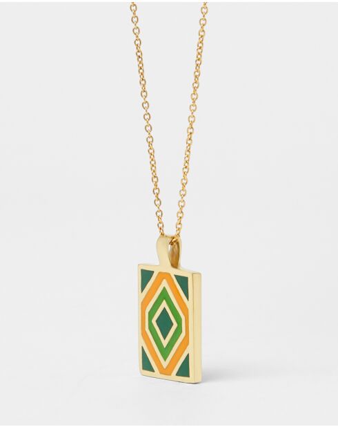 Collier Sunny (CC) gold green