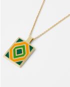 Collier Sunny (CC) gold green
