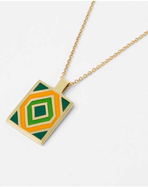 Collier Sunny (CC) gold green