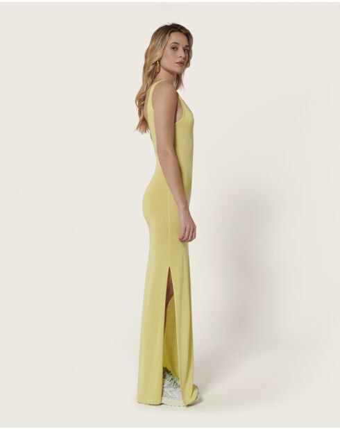 Robe longue Meryl yuzu