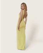 Robe longue Meryl yuzu