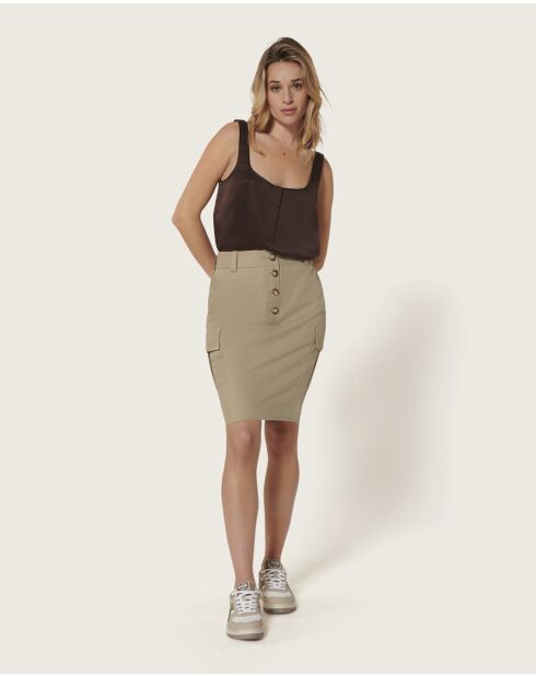 Jupe longue Redford dune