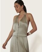 Caro Kittel, langes Kleid