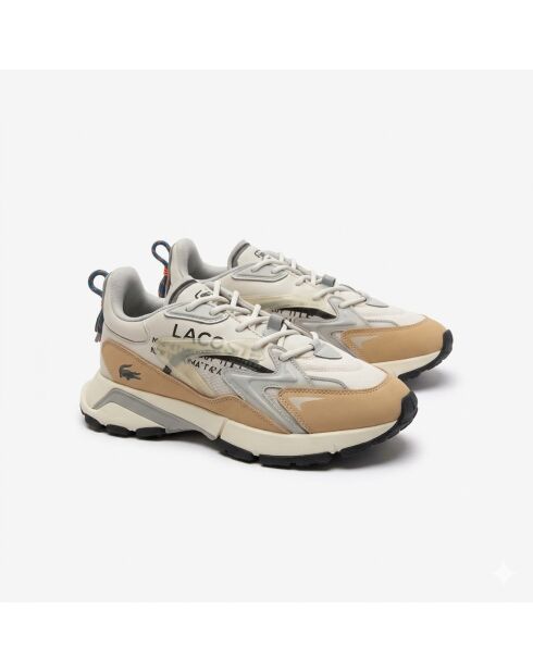 Sportschuhe aus natürlichem/blauem Leder