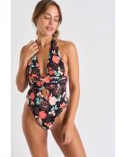 Costume da bagno intero nero Rosewood Nomad