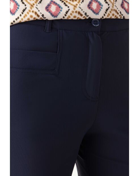 Marineblauwe broek Egon