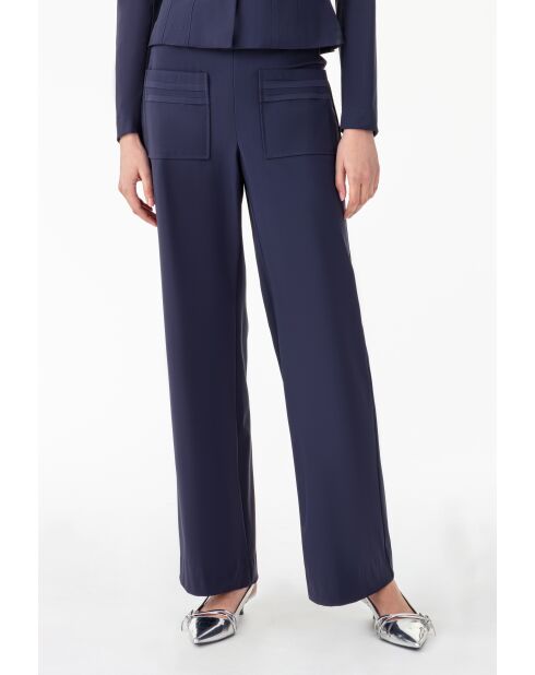 Marineblauwe broek Mathis