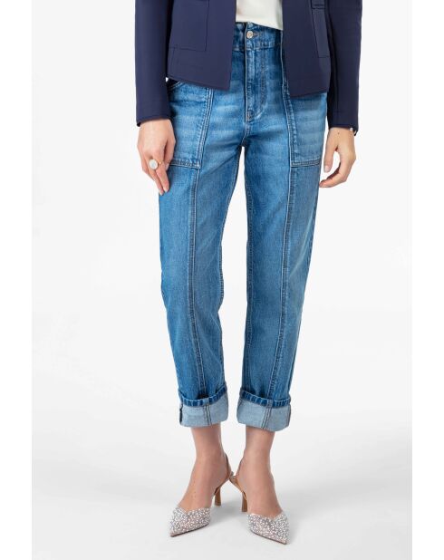 Vaqueros de algodón Pavel, vaqueros azules