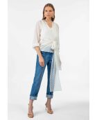 Jeans Pavel in cotone blu