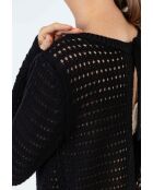 Zwart vest van Nino katoen