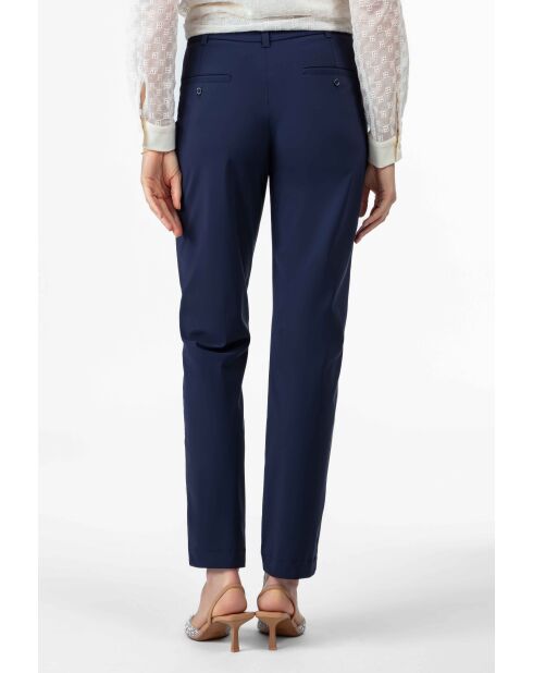 Joel marineblauw/ecru broek