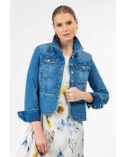 Blouson en coton Cassio jean bleu