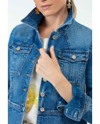 Blouson en coton Cassio jean bleu