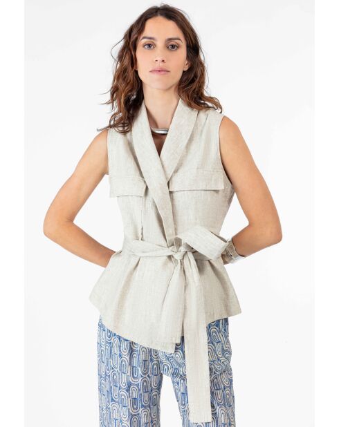 Giacca Ilyes in lino