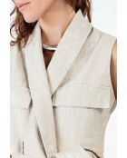 Giacca Ilyes in lino