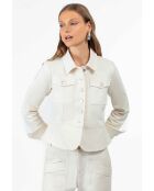 Blouson en coton Cassio vanille