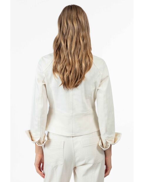 Blouson en coton Cassio vanille