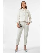 Blouson en coton Cassio vanille