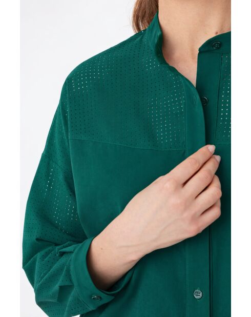 Chemise Flossie emeraude