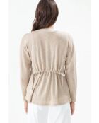 Beige Divinity vest