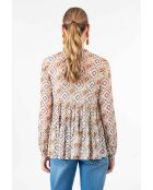 Chemise Amber azteque