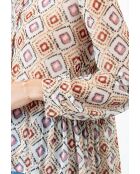 Chemise Amber azteque
