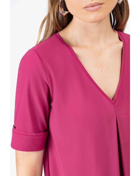 Robe Flavia framboise