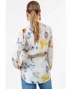 Bloes met bloemenprint Orion