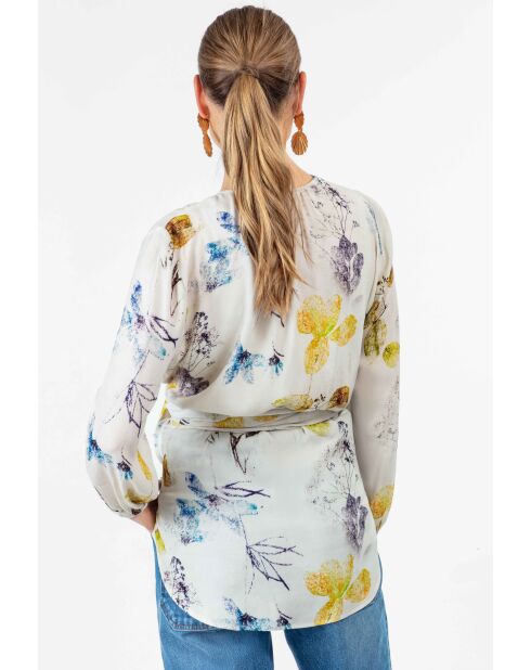 Bloes met bloemenprint Orion