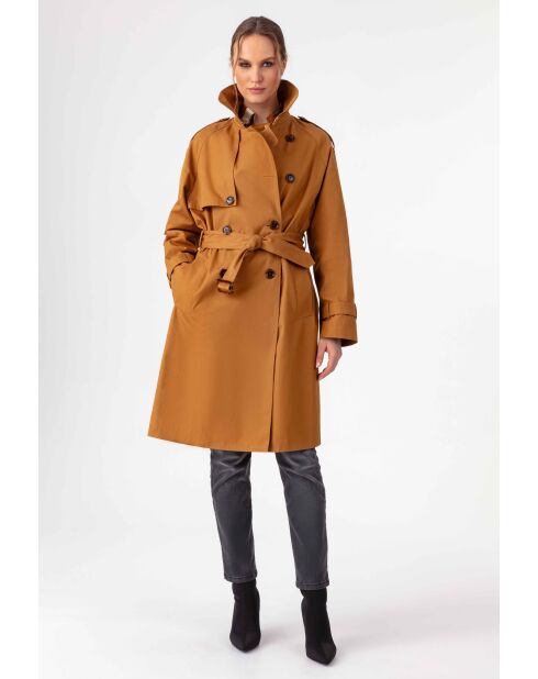 Trenchcoat Sylla aus Baumwolle mit Gürtel