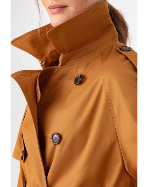 Trenchcoat Sylla aus Baumwolle mit Gürtel